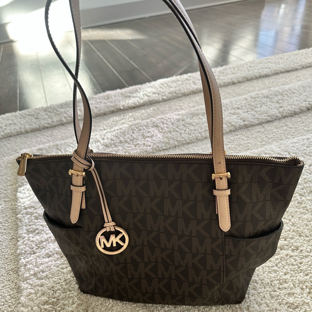 Michael Kors Brown Tote Bag